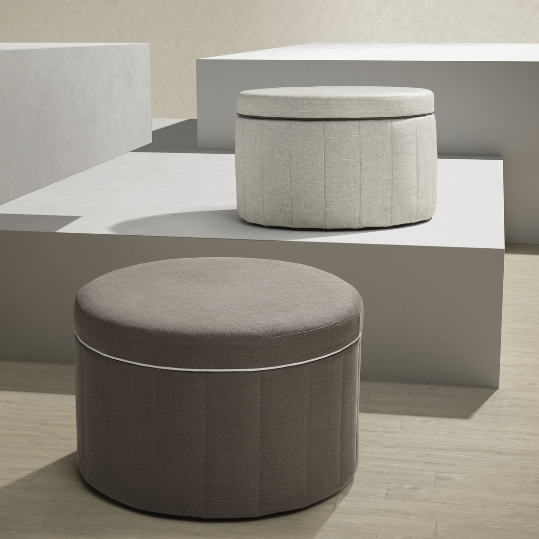 SIDSJÖ, reposapiés con almacenaje. 7 de 8 open dialog