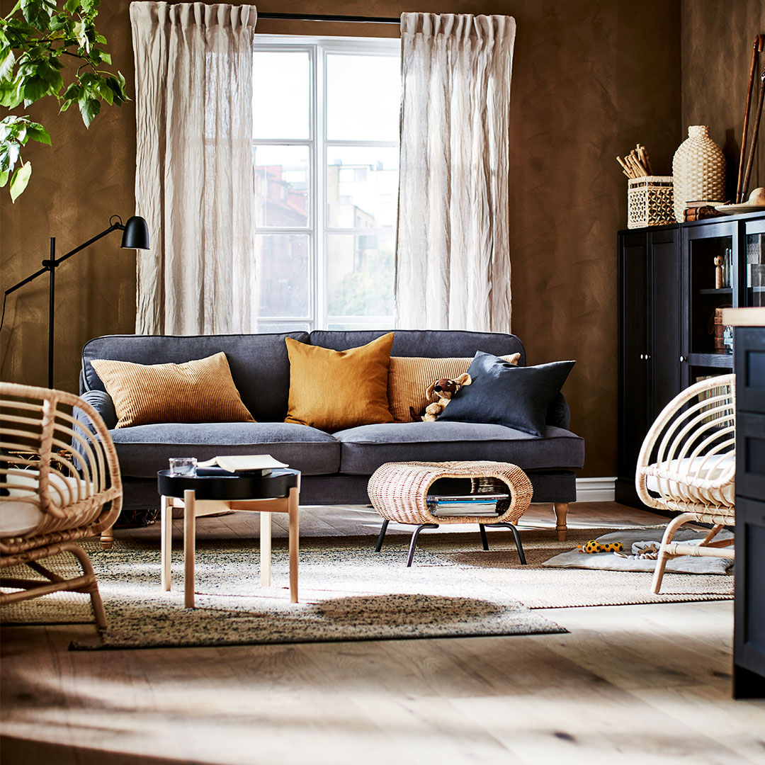 GAMLEHULT, ottoman with storage. 3 of 6 open dialog