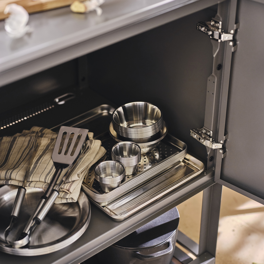 GRILLTIDER, tazón para salsa. 3 de 4 open dialog