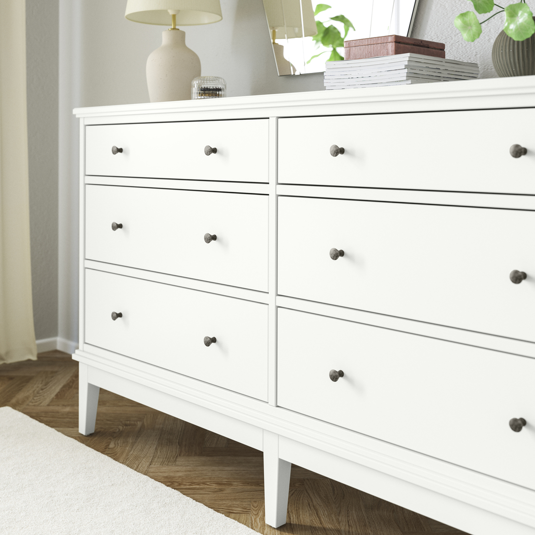 IDANÄS, cómoda de 6 cajones. 3 de 3 open dialog