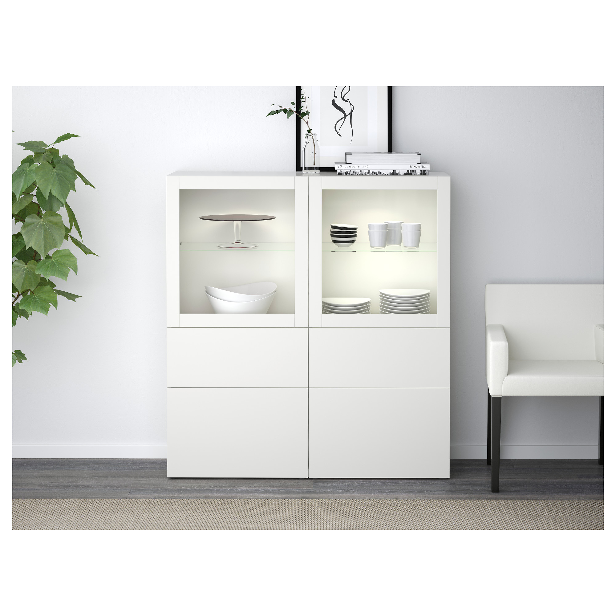 BESTÅ, display cabinet. 2 of 4 open dialog