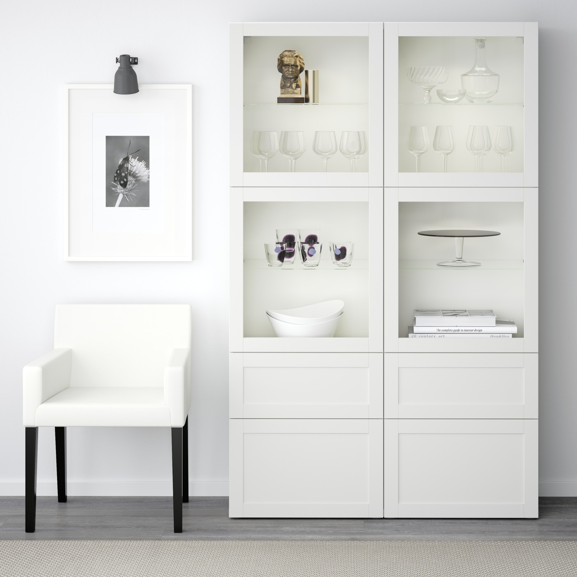 BESTÅ, Vitrina. 2 de 3 open dialog