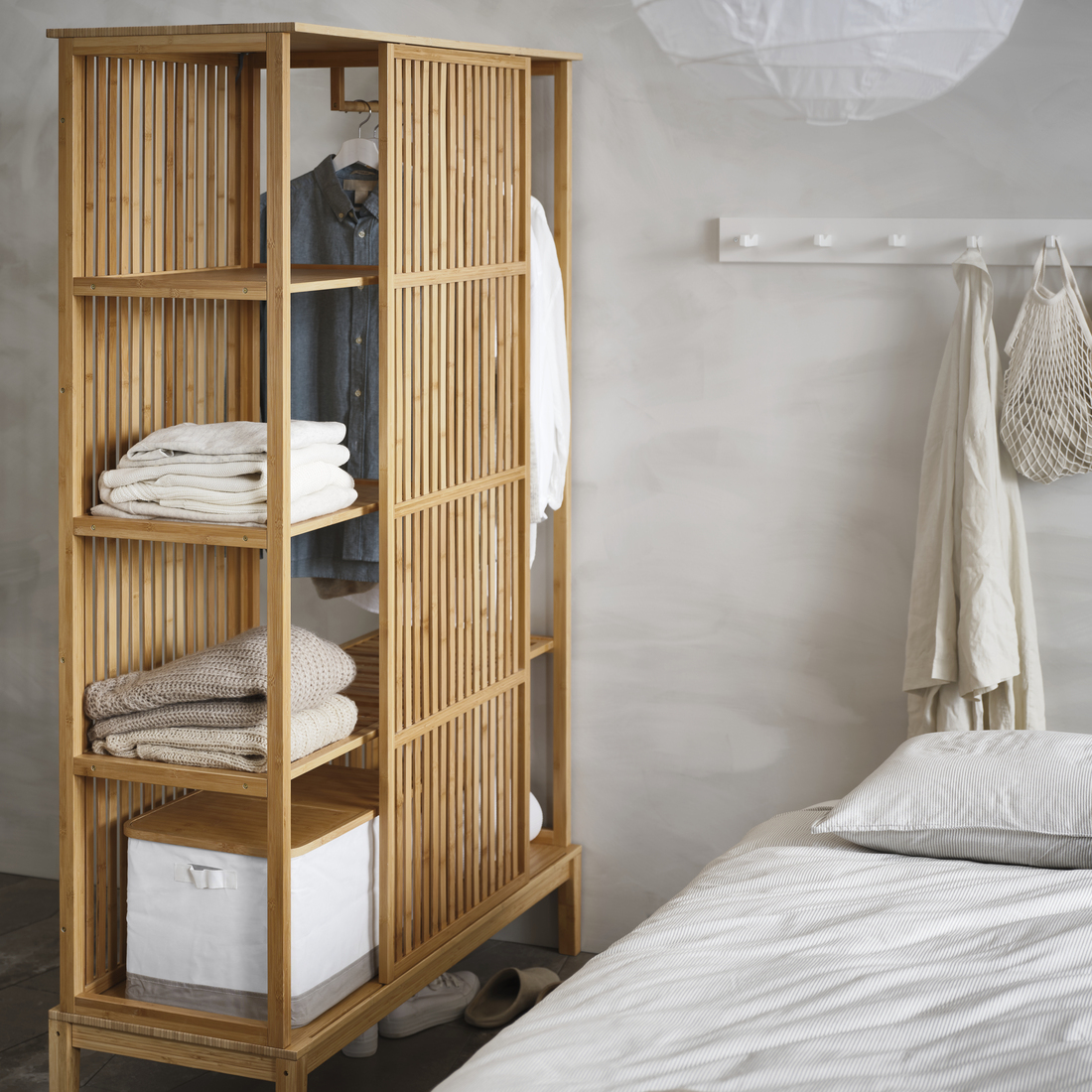 NORDKISA, open wardrobe with sliding door. 4 of 9 open dialog