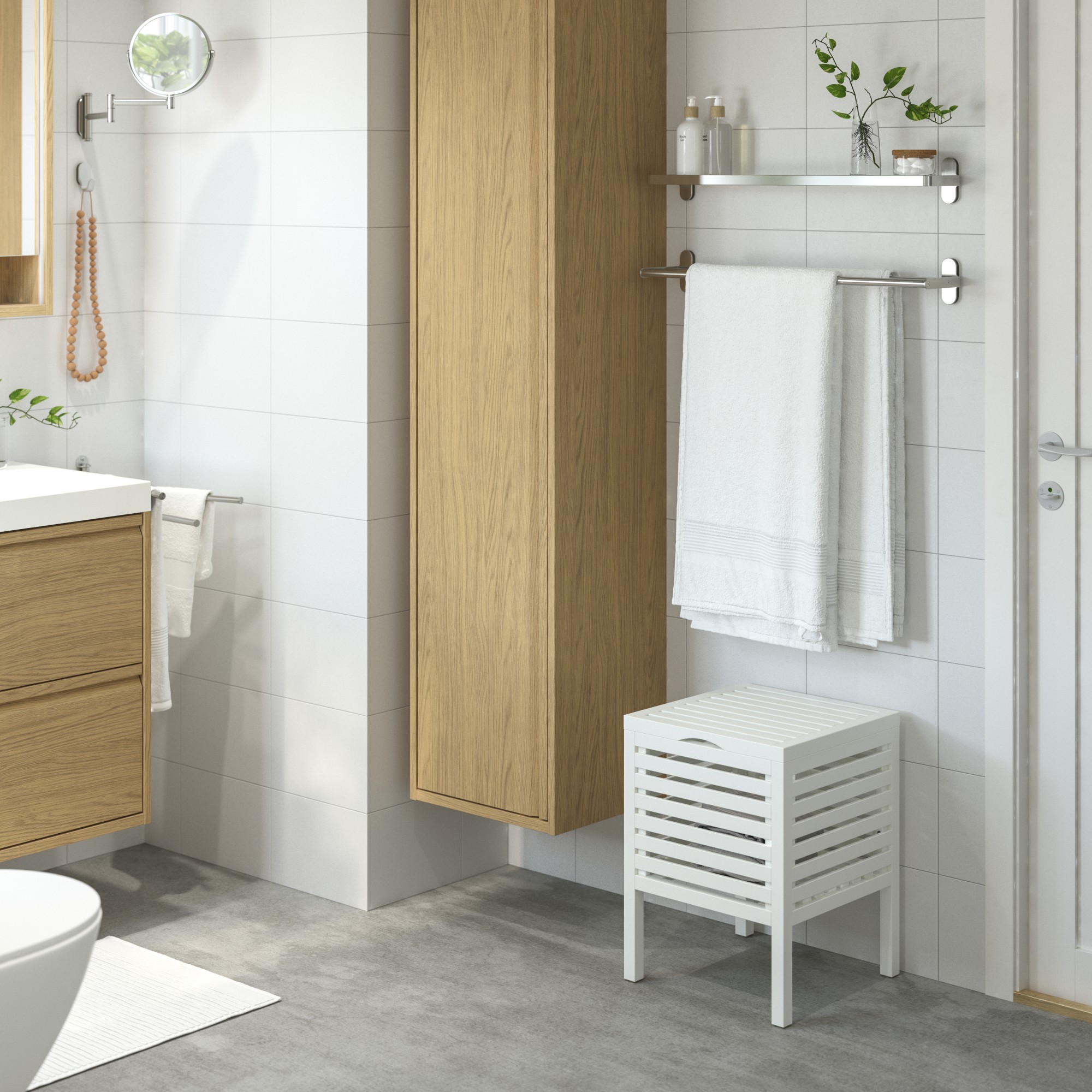 MUSKAN, taburete con almacenaje. 2 de 4 open dialog