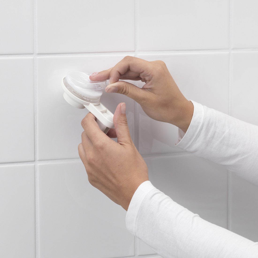 TISKEN, handheld shower holder with suction cup. 7 of 9 open dialog
