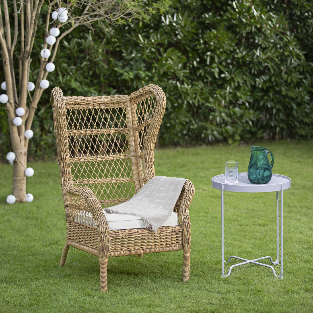 RISHOLMEN, wing chair, in/outdoor. 2 of 4 open dialog