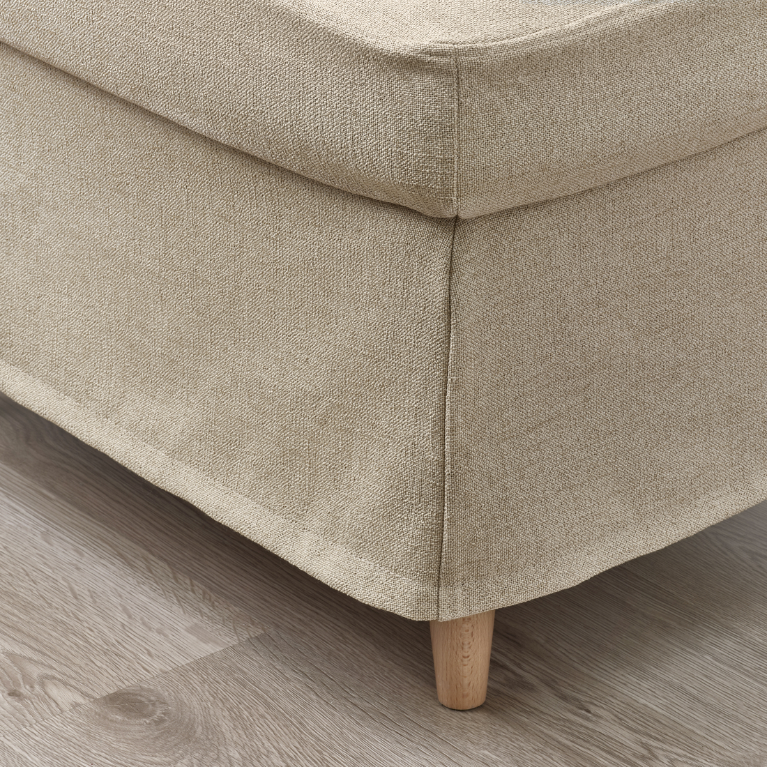 STRANDMON, slipcover for ottoman. 2 of 4 open dialog