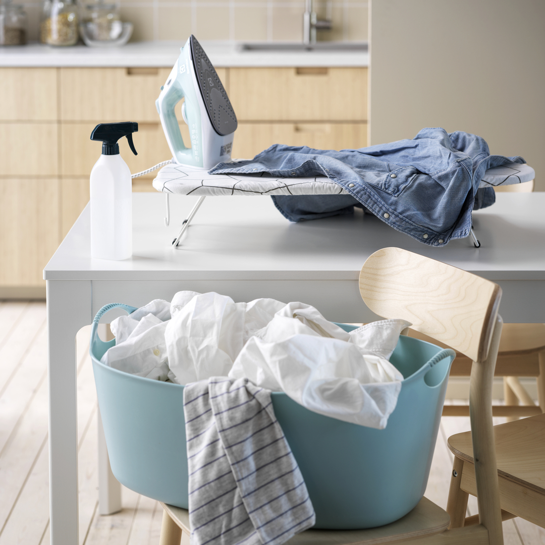 JÄLL, tabletop ironing board. 2 of 4 open dialog