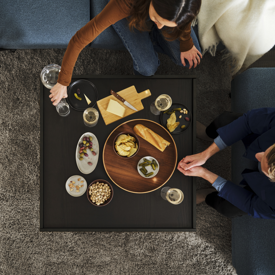 All the space you need to enjoy good company. 
