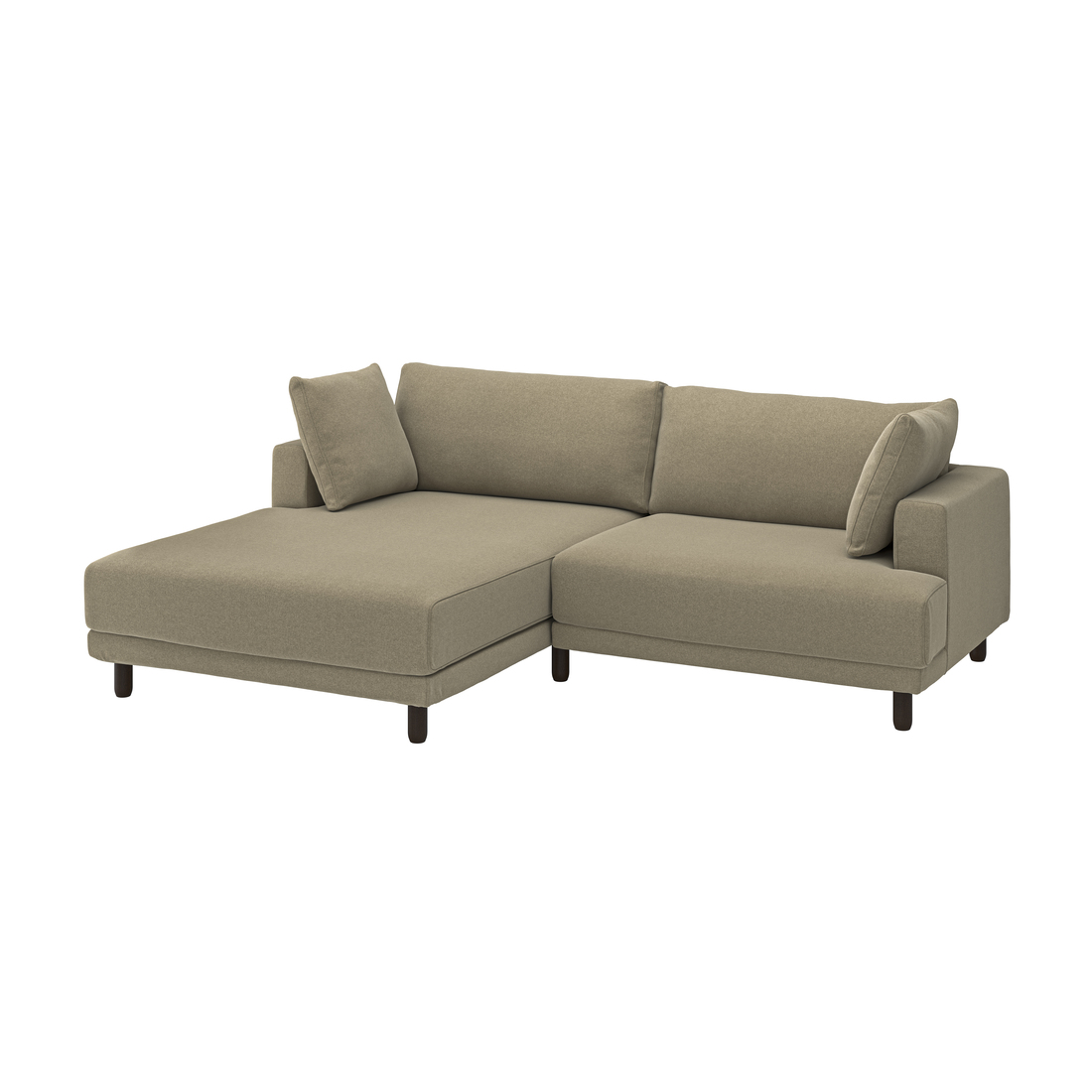 Selecciona variación de color: con chaise longue iqzda/Johanneshov marrón-beige