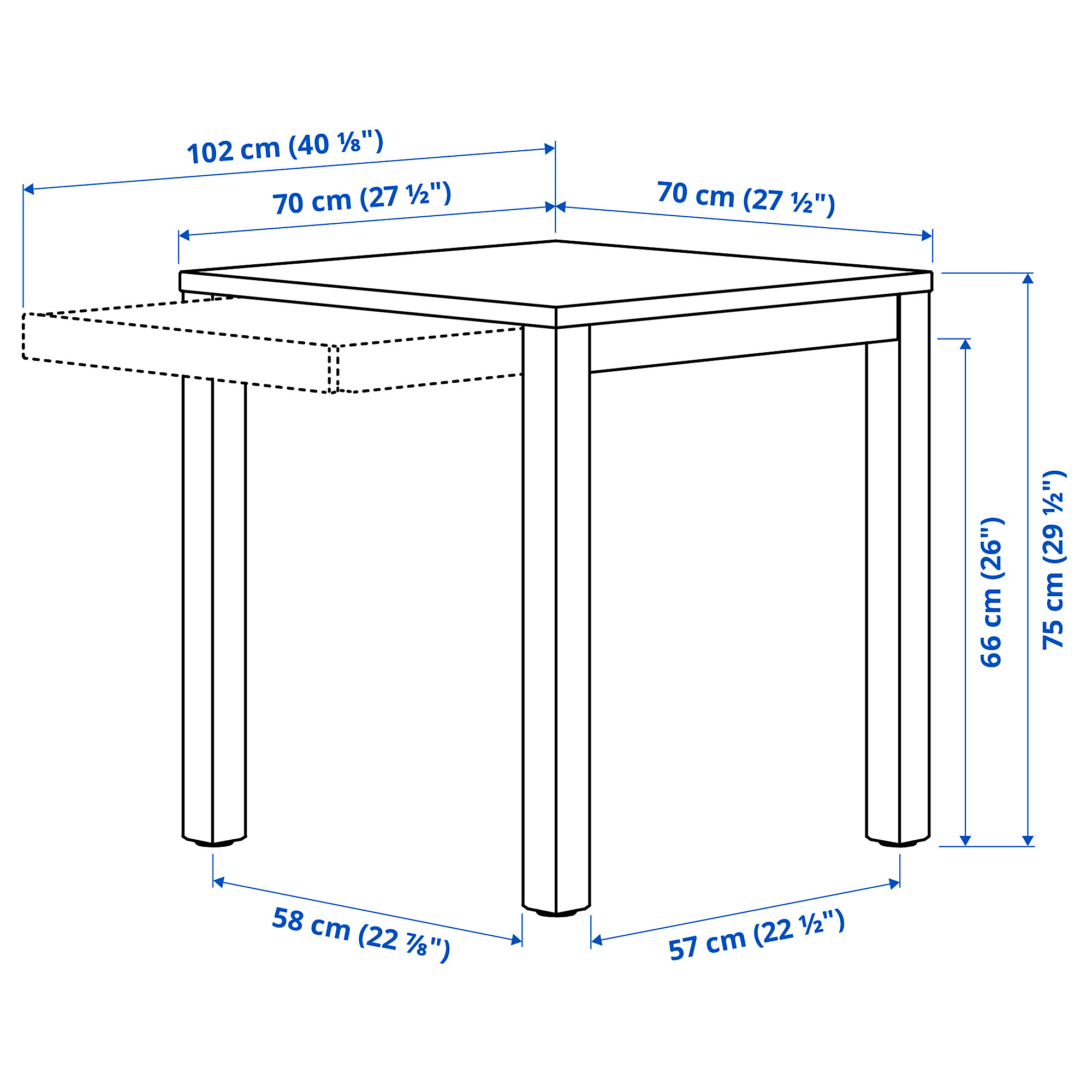 IKEA PS 2026, mesa y 2 sillas plegables. 4 de 5 abrir diálogo