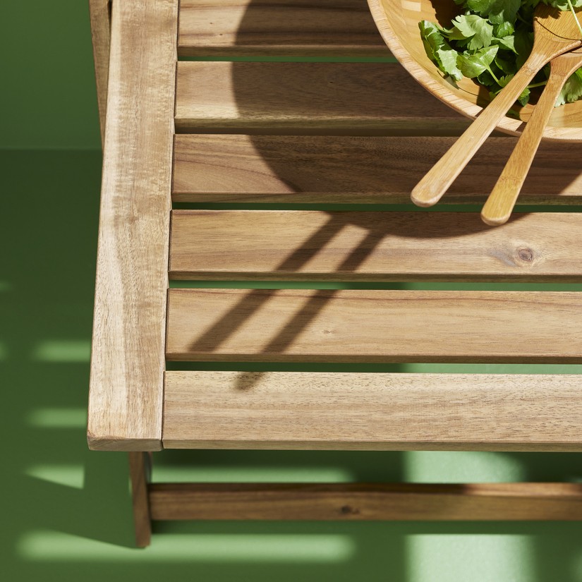 DJUPÖN / ASKHOLMEN, outdoor foldable table and 2 foldable chairs. 3 of 3 open dialog
