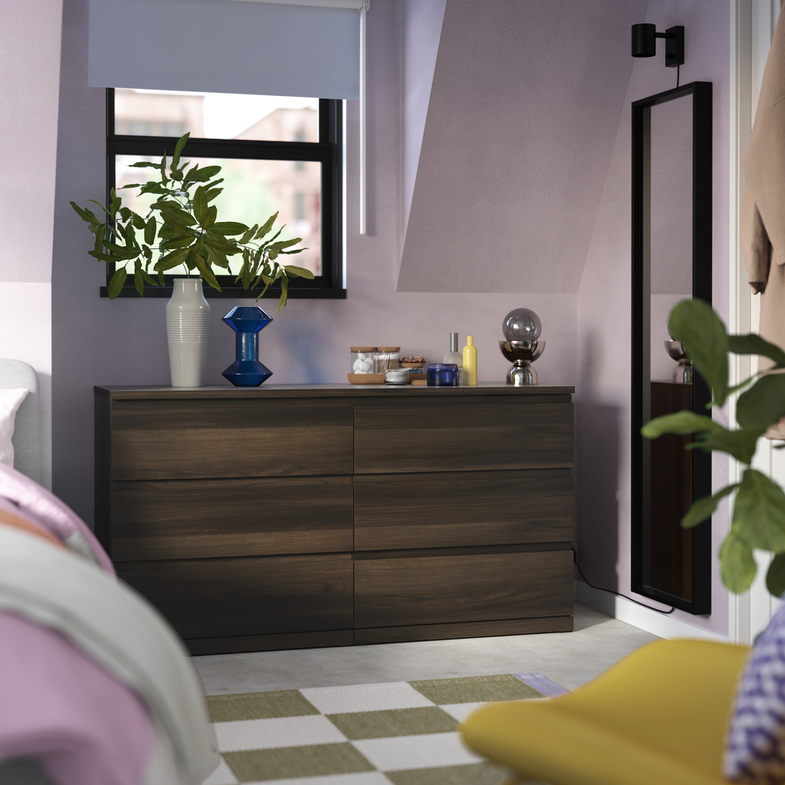 STORKLINTA, 6-drawer dresser. 2 of 8 open dialog