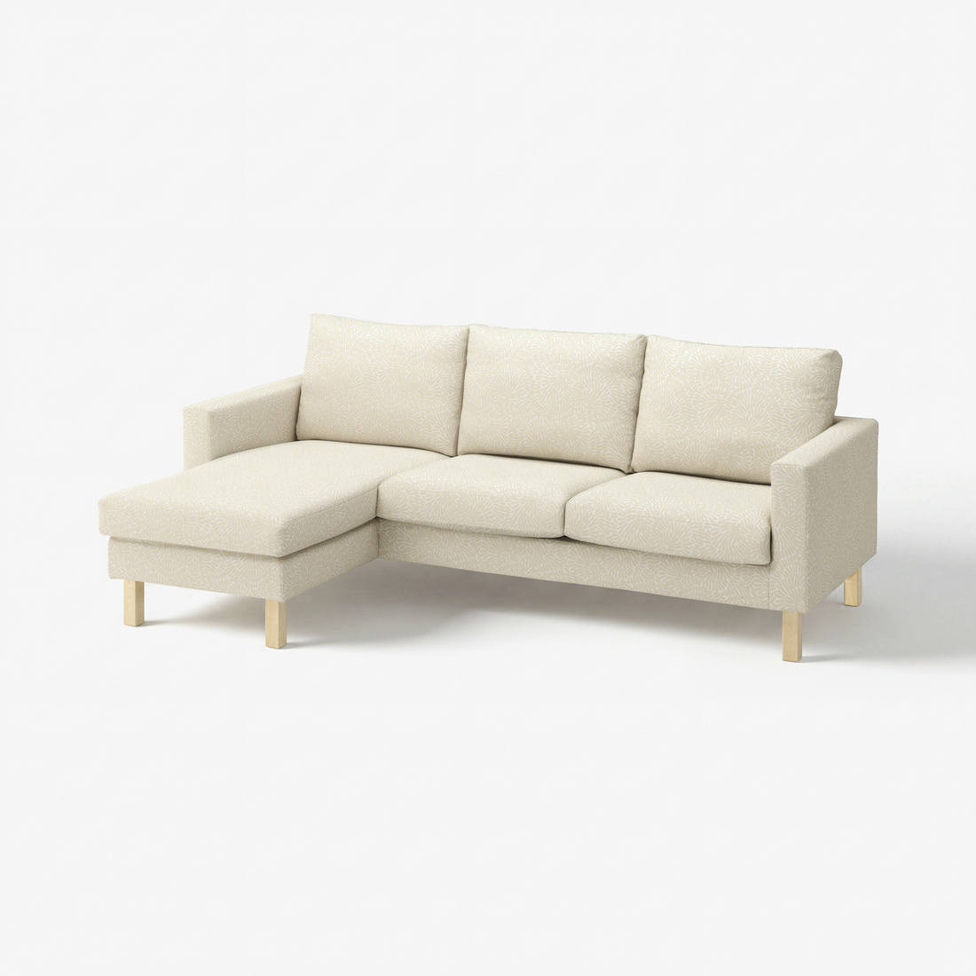 SALTSJÖBADEN, cover for 3 seat sofa with chaise lounge. 2 of 2 open dialog