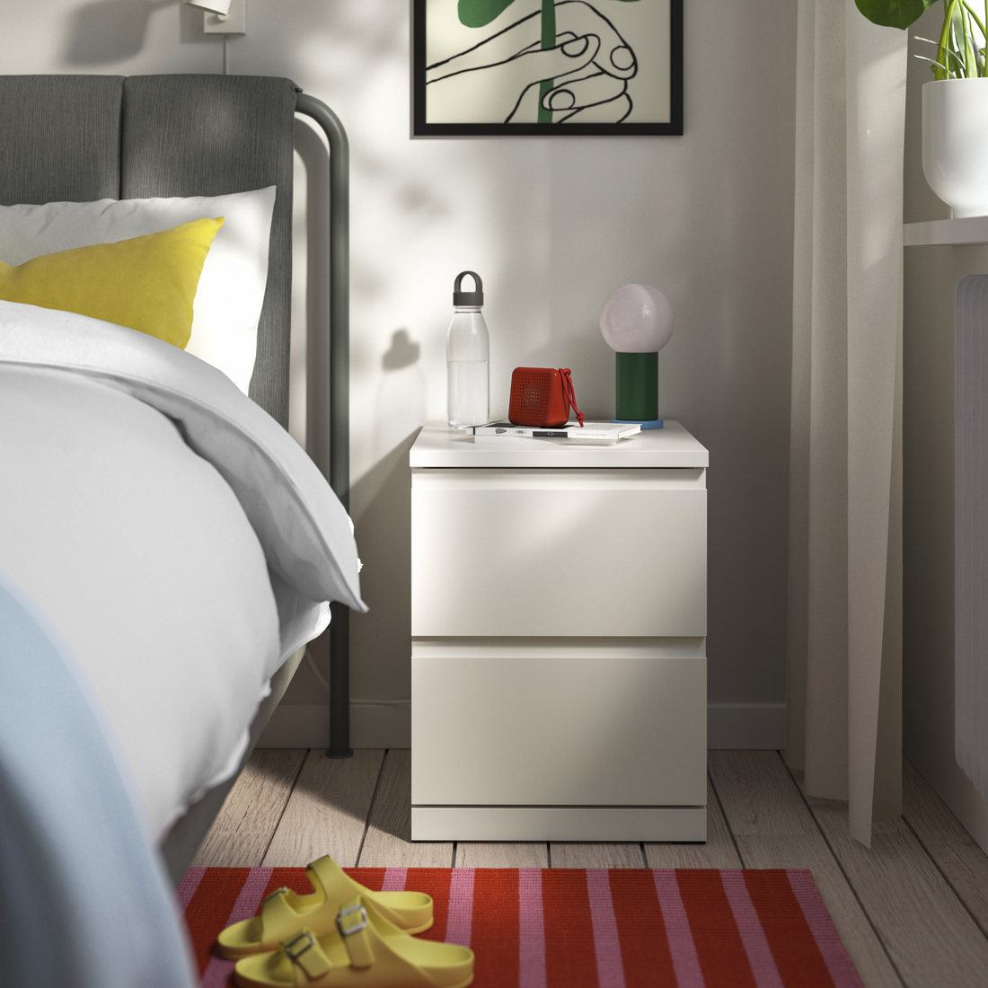 STORKLINTA, Chest of 2 drawers. 2 of 5 open dialog