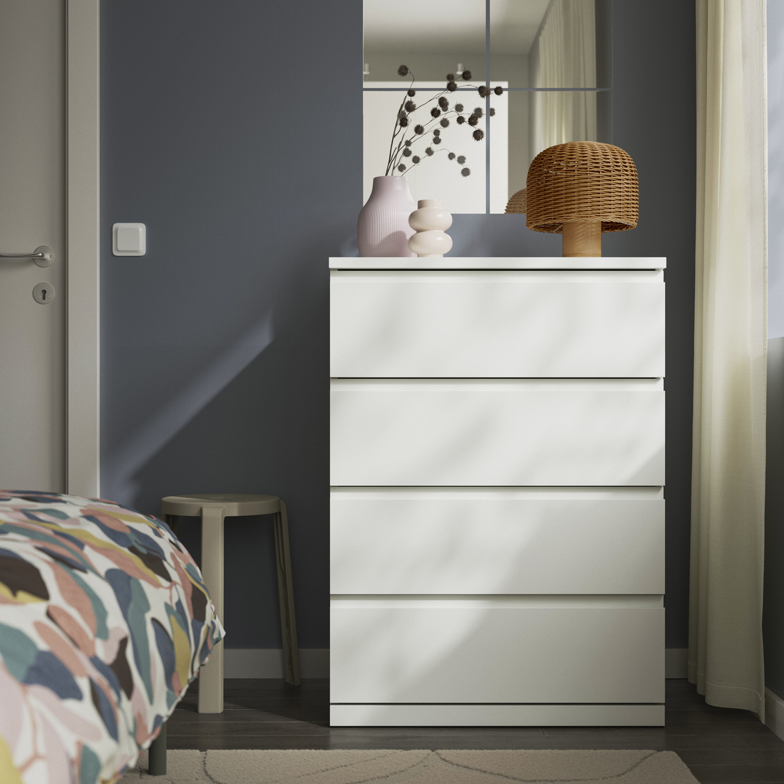 STORKLINTA, 4-drawer dresser. 2 of 8 open dialog