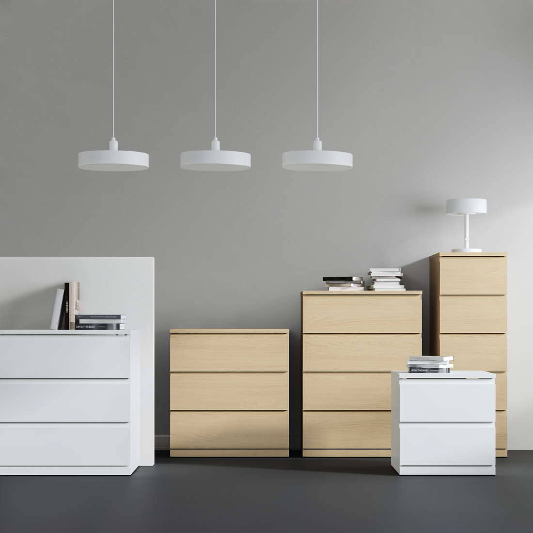 STORKLINTA, 5-drawer dresser. 7 of 8 open dialog