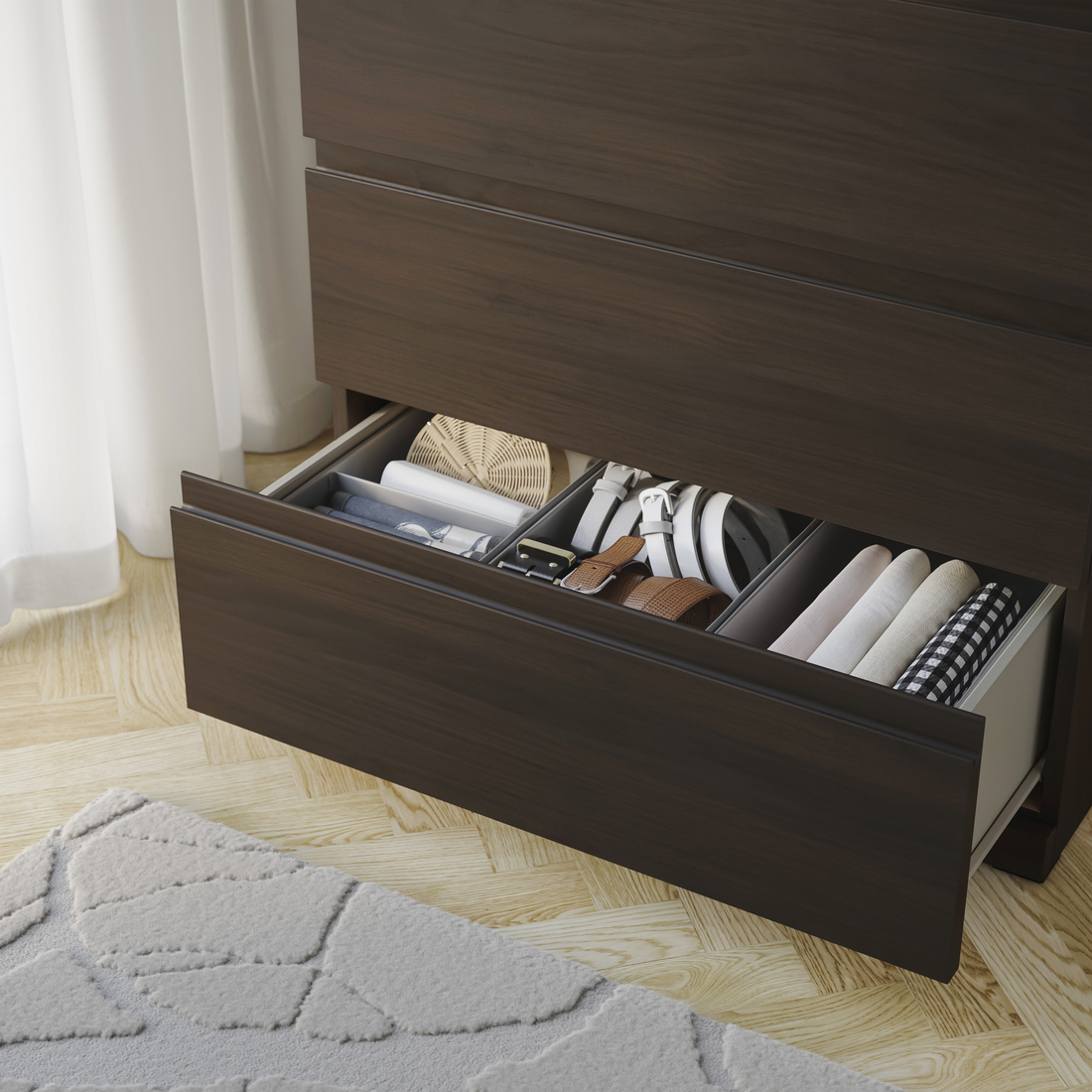 STORKLINTA, 6-drawer dresser. 5 of 8 open dialog