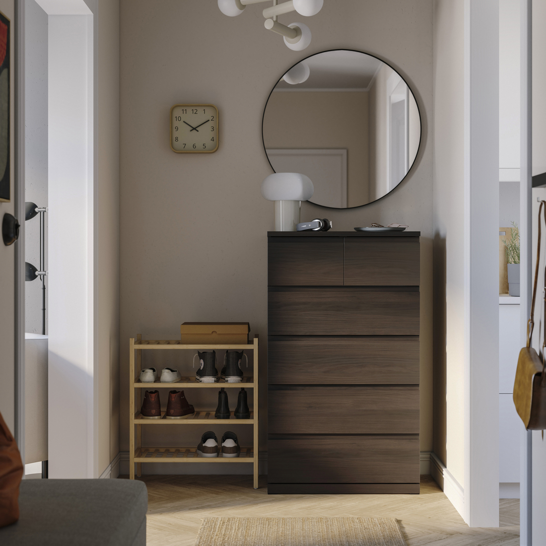 STORKLINTA, 6-drawer dresser. 3 of 8 open dialog