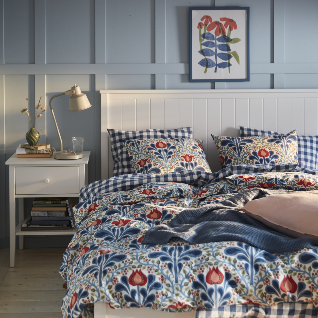 SÄTERVIDE, duvet cover and pillowcase(s). 3 of 4 open dialog