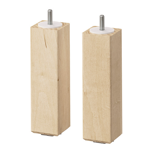 Select colour variation: BJURVALLA leg birch