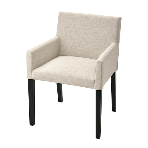 Selecciona variación de color: MÅRENÄS negro / Gunnared beige