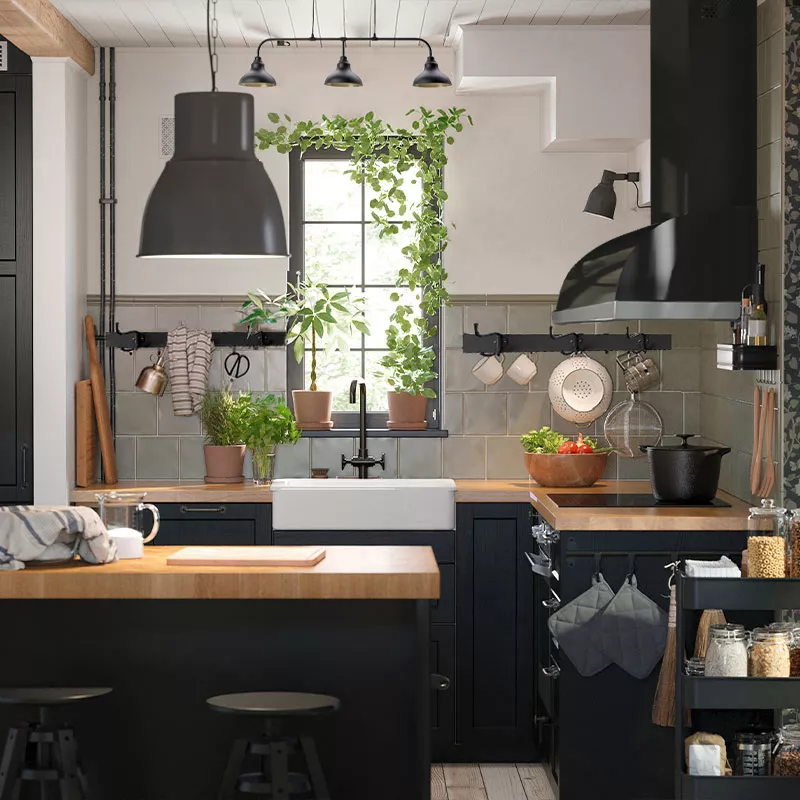 IKEA Santo Domingo - A small kitchen with amazing storage