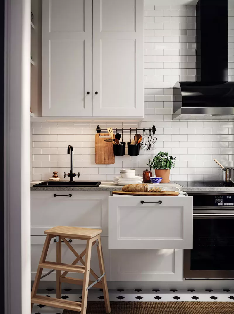 IKEA Santo Domingo - A small kitchen with large storage capacity