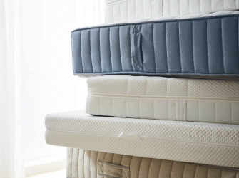 Colchones Azul y Blanco