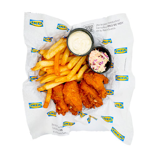 Alitas de pollo 5 unidades