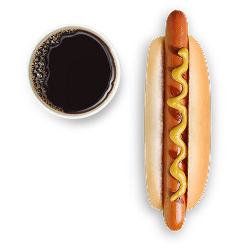 Hot dog + refresco